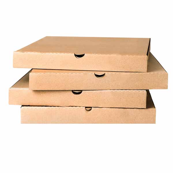 14" PLAIN BROWN PIZZA BOX E-FL  1x100