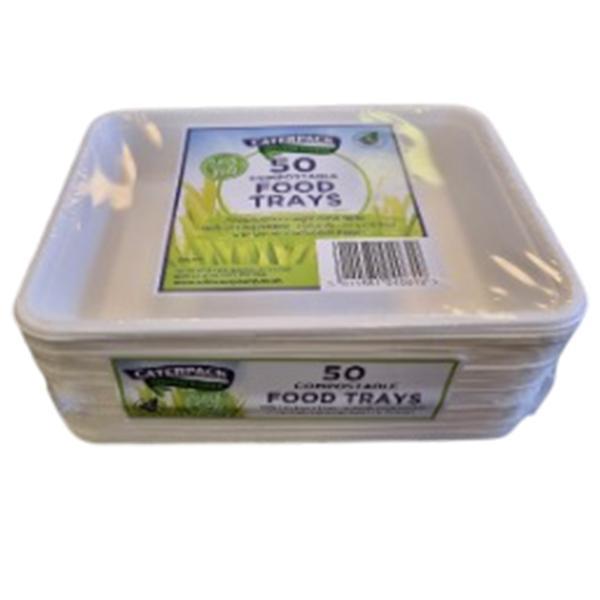 CATERPACK ENIRO FOOD TRAYS SMALL 1x50