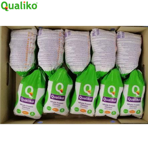 1.2kgx10 QUALIKO HALAL WHOLE RAW GRILLER CKN IQF, CALIBRATED CHICKEN  10 PER BOX