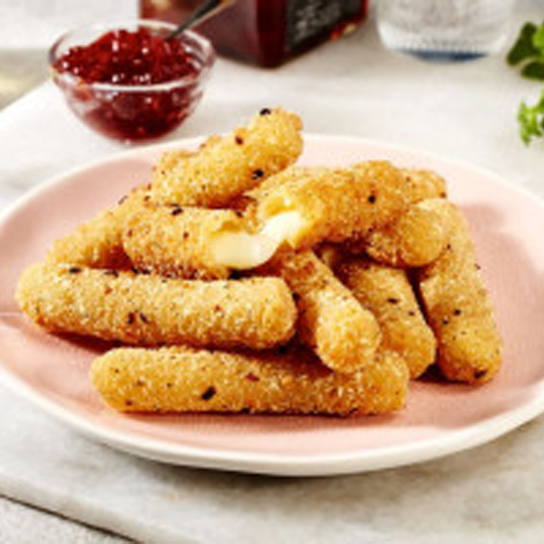 FOODFELLAS BREADED MOZZERELLA STICKS 6 x 1kg