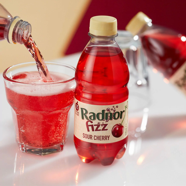 RADNOR FIZZ SOUR CHERRY BOTTLES 24x330ml