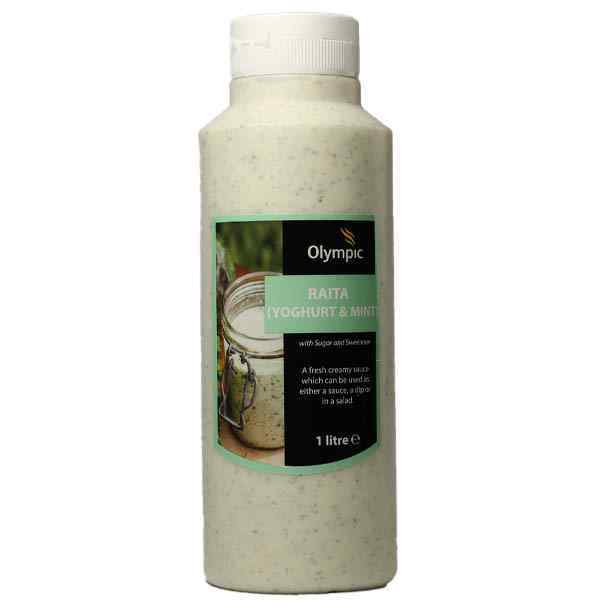 SINGLE BOT. SQUEEZY YOGHURT & MINT SAUCE 1lt