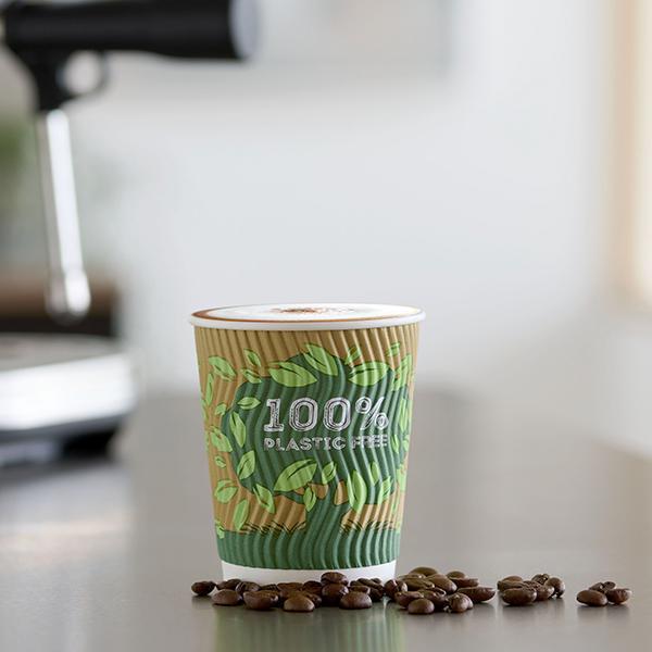 CATERPACK ENVIRO 8oz RIPPLE CUPS 1x25