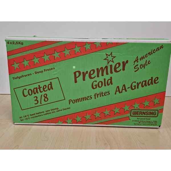 WERNSING COATED CHIPS 10mm 3/8 4x2.5kg PREMIER GOLD