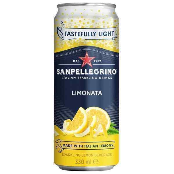 SAN PELLEGRINO LIMONATA CANS 24x330ml