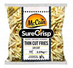 MCCAIN FAST FOOD PRIME (3/8) SURECRISP FRIES ( 12447 ) 4X2.27kg