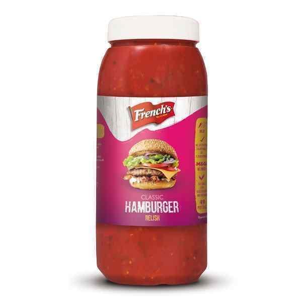 FRENCH'S CLASSIC HAMBURGER RELISH  1x2.45kg