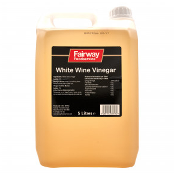 FAIRWAY ASSURED WHITE WINE VINEGAR 1x5lt