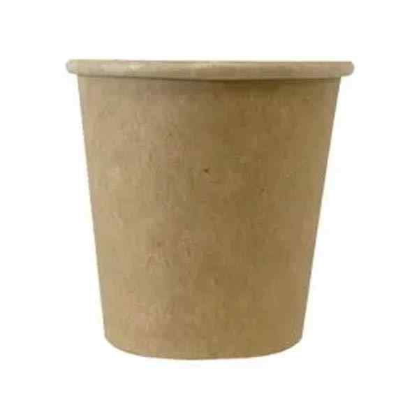 4oz KRAFT PAPER PORTION POTS 62mm 30x100 USE LIDS : GIA091