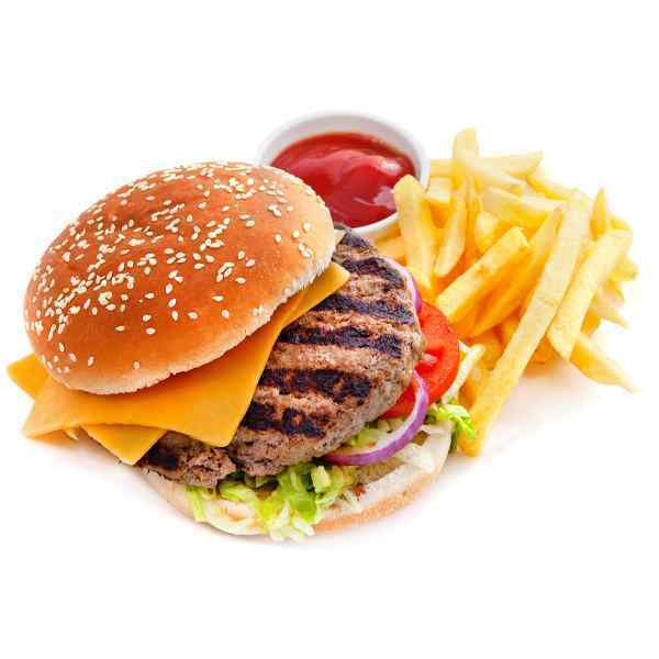 AMERICAN STYLE PREMIUM QUALITY BEEF 48x113g BURGERS HALAL ( WHITE TAPE )