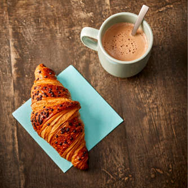 40884 BRIDOR COCOA HAZELNUT CROISSANT WITH BLENDED FAT 40x90gm