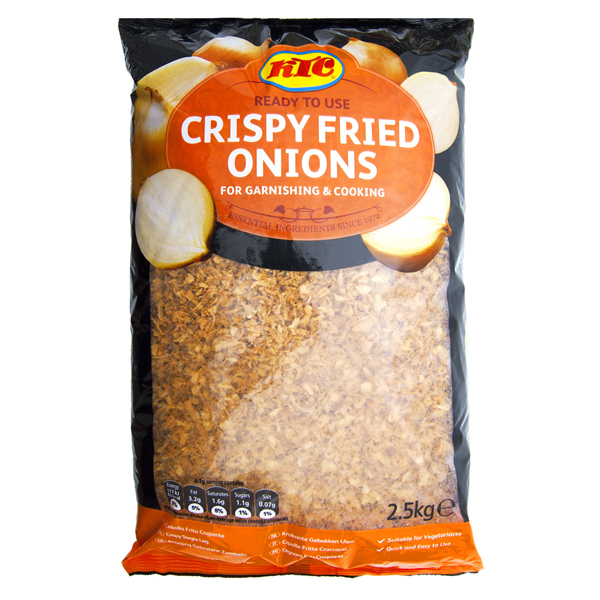 KTC CRISPY FRIED ONIONS 1x2.5kg