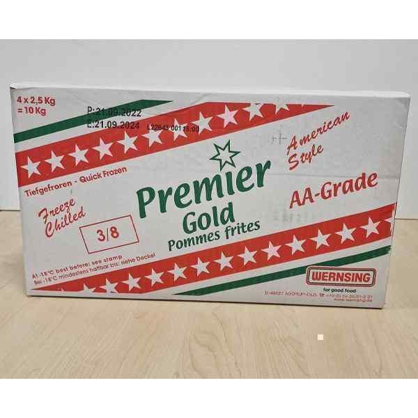 PREMIER GOLD CHIPS 'AA' GRADE 3/8 4x2.5kg