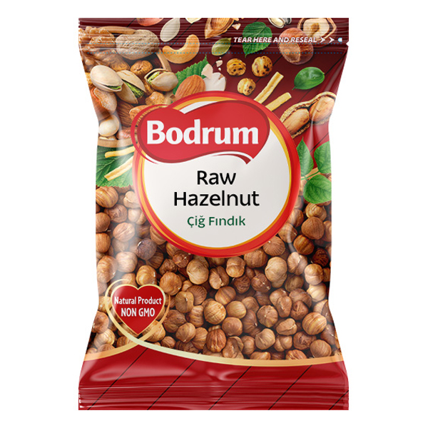 BODRUM HAZELNUT RAW  1x600gm