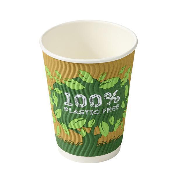 CATERPACK ENVIRO 12oz RIPPLE CUPS 1x25