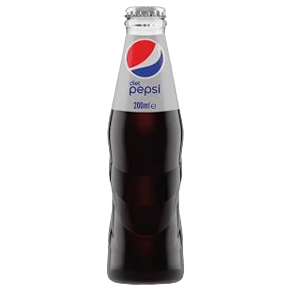 NRB PEPSI DIET GLASS BOTTLES 24x330ML