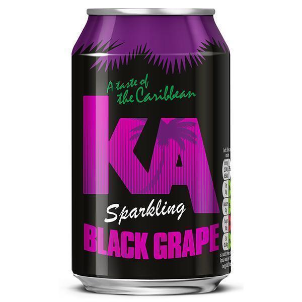 KA SPARKLING BLACK GRAPE 24x330 ML