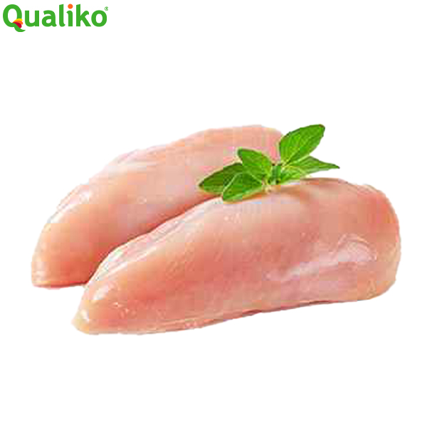 10Kg FROZEN CHICKEN BREAST HALAL (140g/160g+) QUALIKO UNCALIBRATED RAW FILLETS 100% PRODUCT CODE : 9720