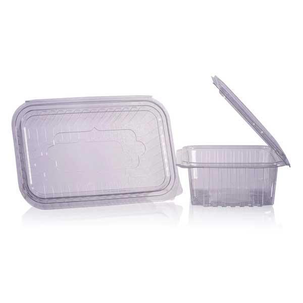 1000ML SQUARE SALAD CONTAINER 1x400 SQ-374S