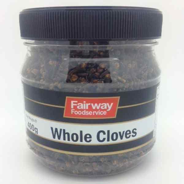 FAIRWAY WHOLE CLOVES 1x400gm JAR