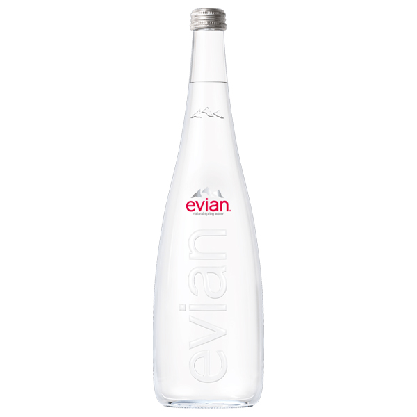 EVIAN GLASS WATER 12x750ml