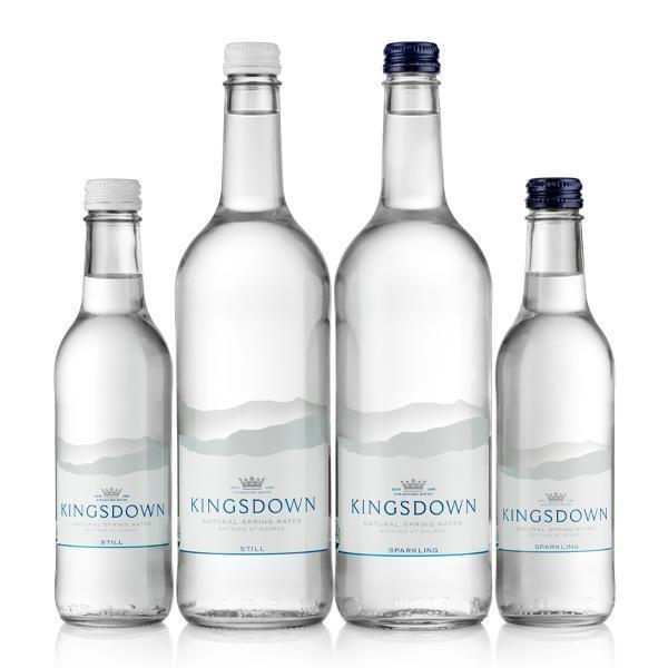 KINGSDOWN GLASS STILL WATER 24x330ml