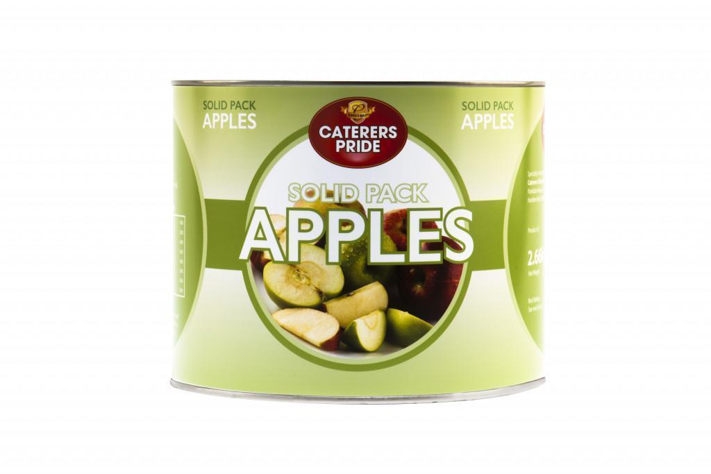 SINGLE TIN SLICED APPLES IN WATER 2.6kg