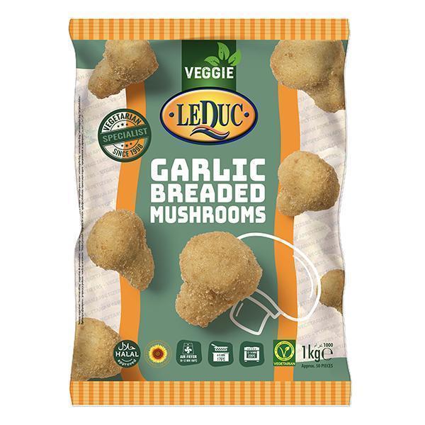 LE DUC BREADED GARLIC MUSHROOMS  5x1000g