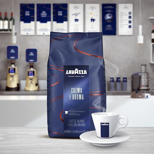 1kg LAVAZZA CREAMA E AROMA COFFEE BEANS 1kg
