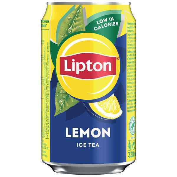 330ML LIPTON ICE TEA LEMON CANS 24x330ML