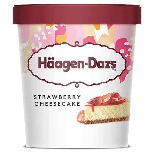 HAAGEN DAZS STRAWBERRY CHEESECAKE 8X500ml