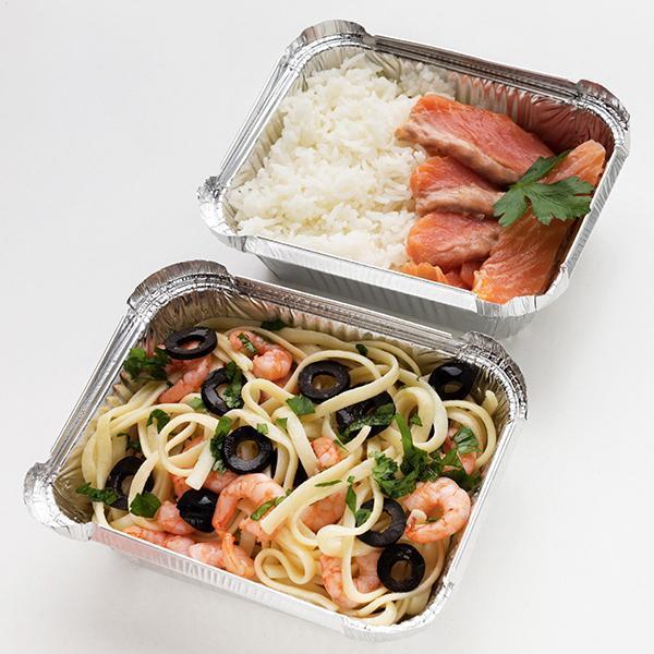 1.5" SQUARE FOIL TRAYS ( 9x9x1.5" ) 1x200 no9