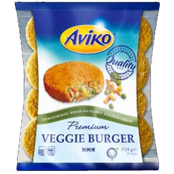 AVIKO VEGETABLE BURGER 30x113 gm