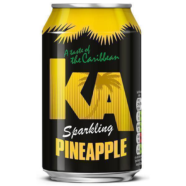 KA SPARKLING PINEAPPLE CANS 24x330ML