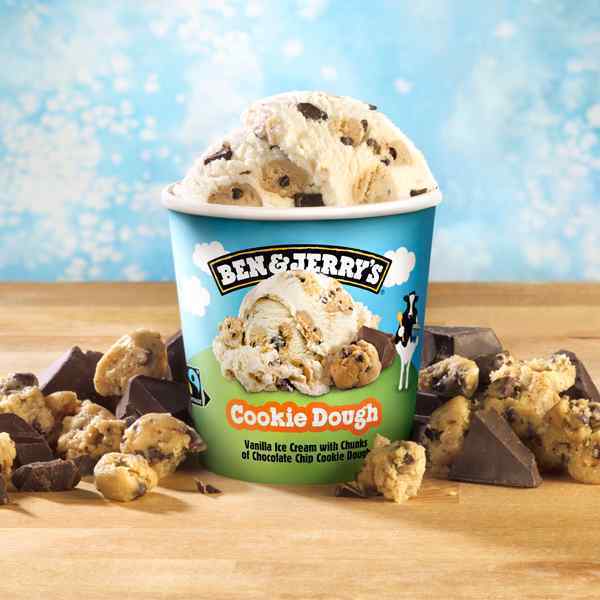 BEN & JERRY'S COOKIE DOUGH ICE CREAM  8x465ml