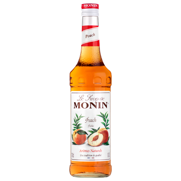 MONIN PEACH COFFEE SYRUP 1x70cl