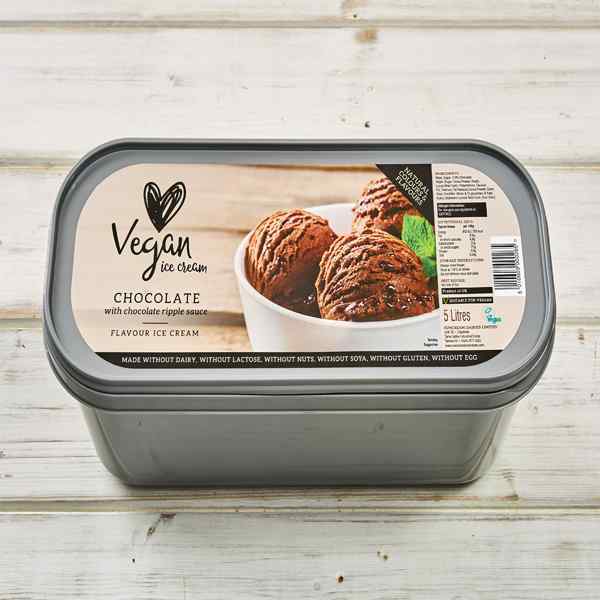 VEGAN CHOCOLATE ICE CREAM 1x5lt