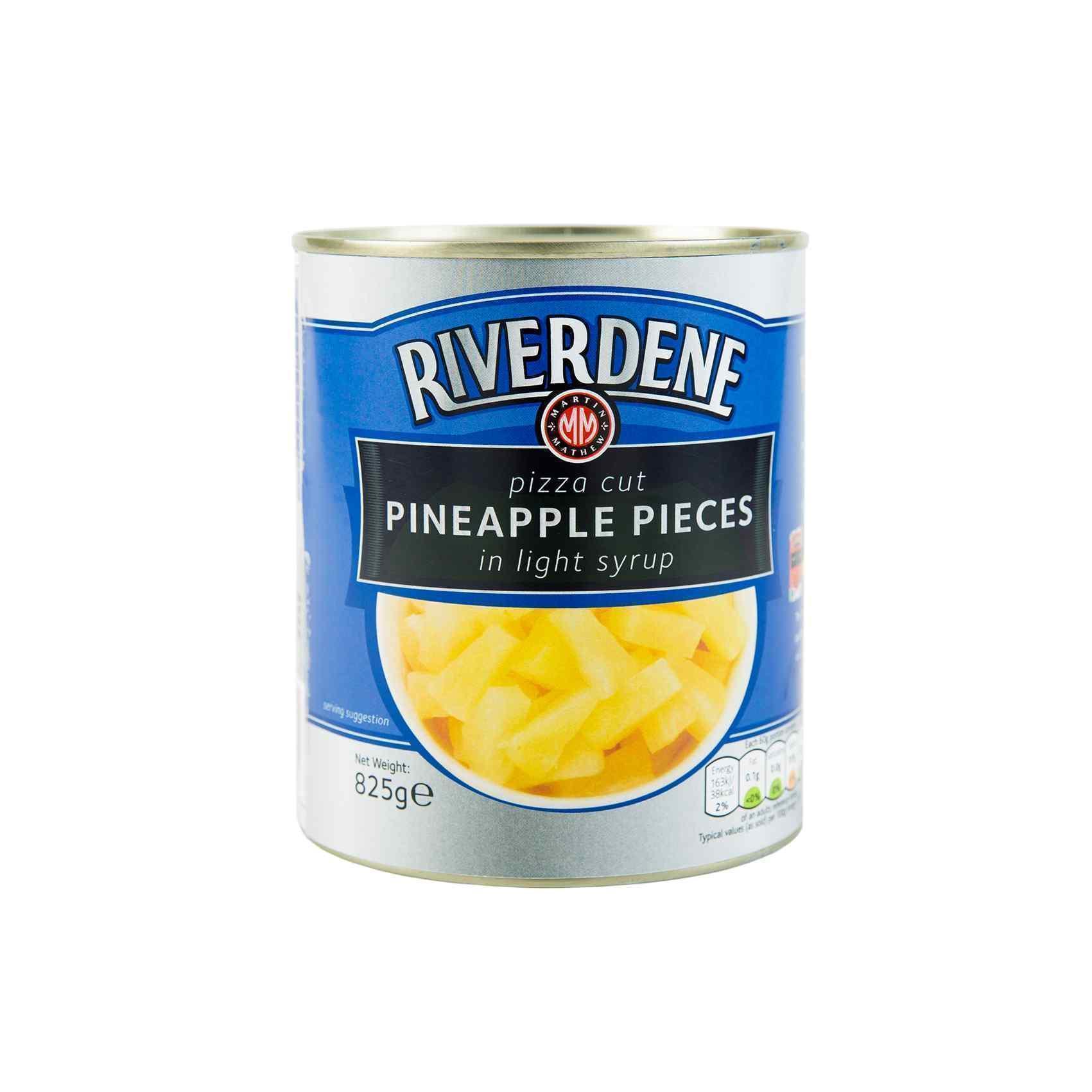 PRIMA PIZZA CUT PINEAPPLE PIECES LS 12x850g