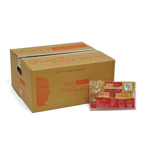 TB LONG LIFE SMALL CYPRIOT PITTA BREAD 18x6 AMBIENT- RED BOX