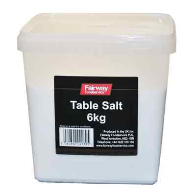 FAIRWAY TABLE SALT TUB  2x6kg