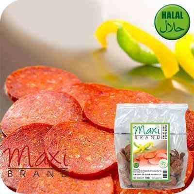 HALAL BEEF PEPPERONI ( maxi - AMINAH ) 1x1kg