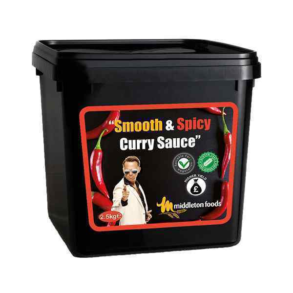 MIDDLETON SMOOTH AND SPICY CURRY SAUCE 2.5kg