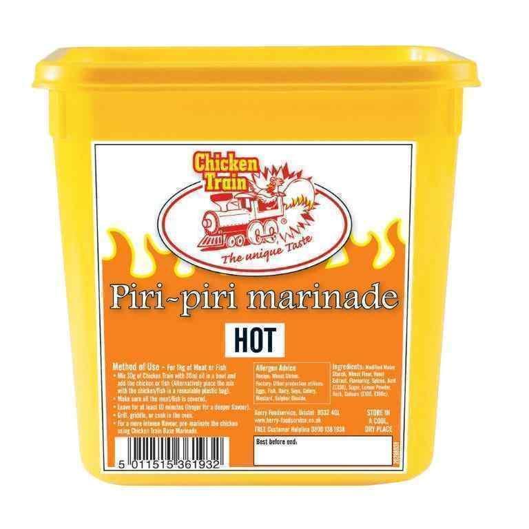 CHICKEN TRAIN PIRI PIRI MARINADE HOT 2kg GLUTENFREE