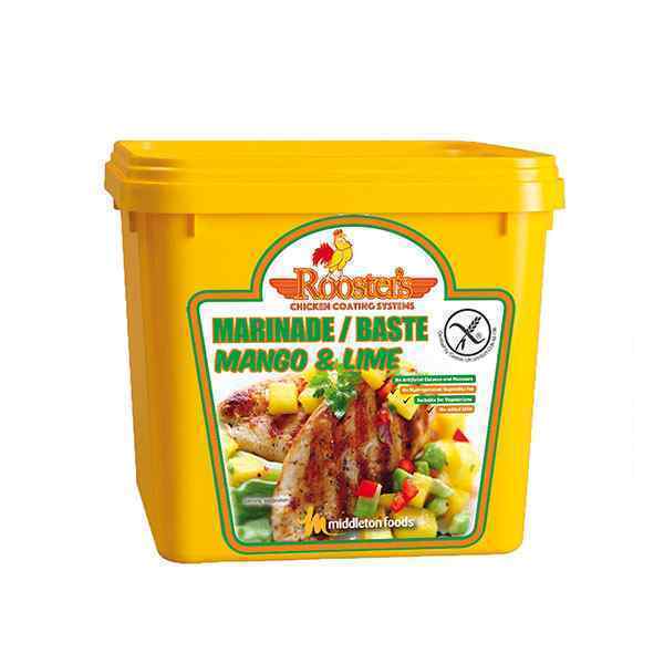 ROOSTER'S PIRI PIRI MANGO & LIME MARINADE BASTE TUB 2kg