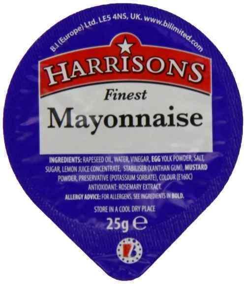 HARRISONS MAYONNAISE DIP POTS  100x25g