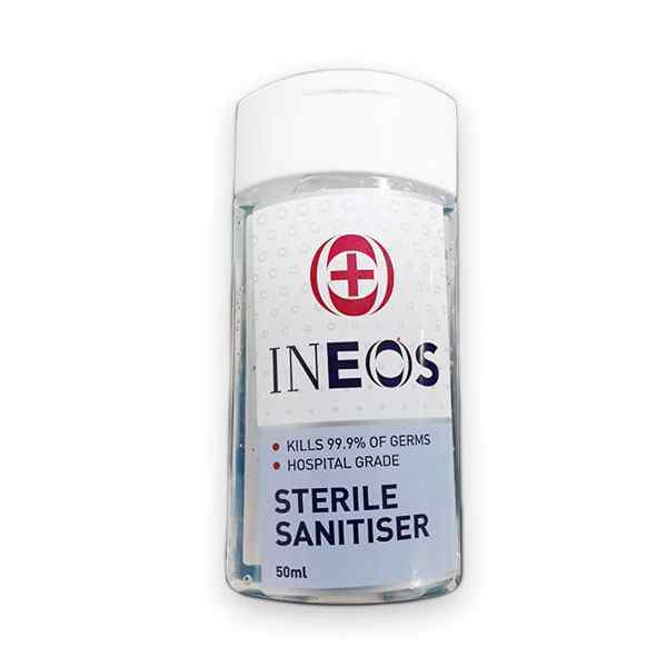 INEOS HAND SANITISER (WHO approved ) 1x50ml