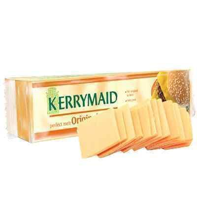 KERRYMAID BURGER CHEESE 112's  1x1.4kg