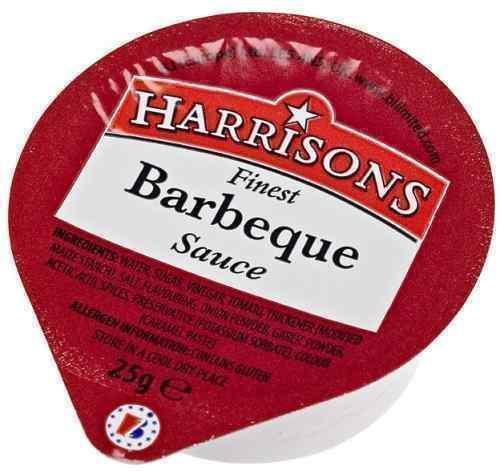 HARRISONS BBQ ( BARBECUE ) DIP POTS  100x25g