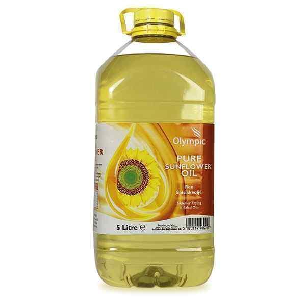 KTC OLYMPIC SUNFLOWER OIL PET 5lt