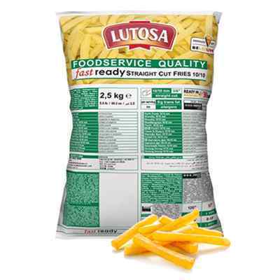 LUTOSA STRAIGHTCUT FRIES 3/8 10mm 4x2.5kg